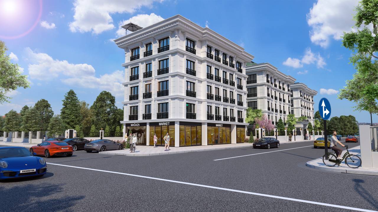 Wohnung 4+1 in ALBATROS LIFE , Istanbul, Turkey, Nr. 39652