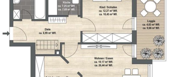 2 chambres Appartement à Furstenfeldbruck, Germany No. 230531 18