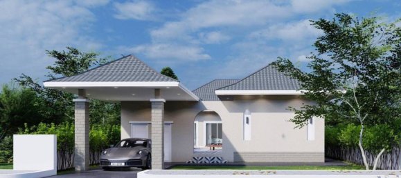 Вилла с 3 спальнями в Хуа Хин, Таиланд № 62084 2