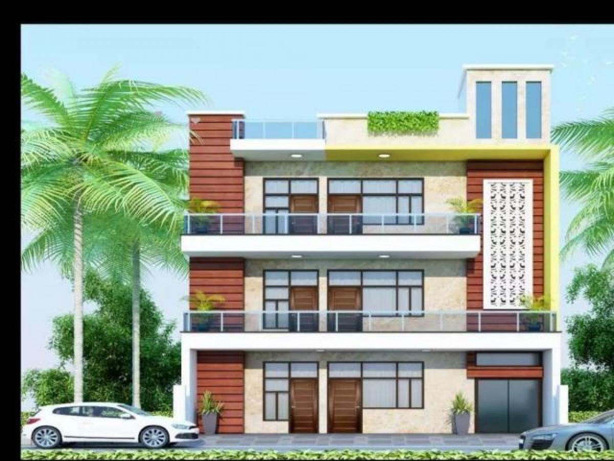 Casa de 3 dormitorios en Ghaziabad, India No. 54809