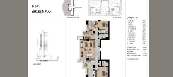 3 rooms Commercial property in Atasehir, Turkey No. 22033 2