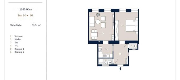 2غرفة شقة في Ottakring, Austria رقم 246360 9