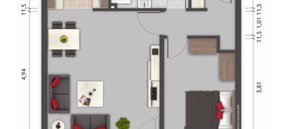 1 chambre Appartement à Hamburg-Nord, Germany No. 344228 3