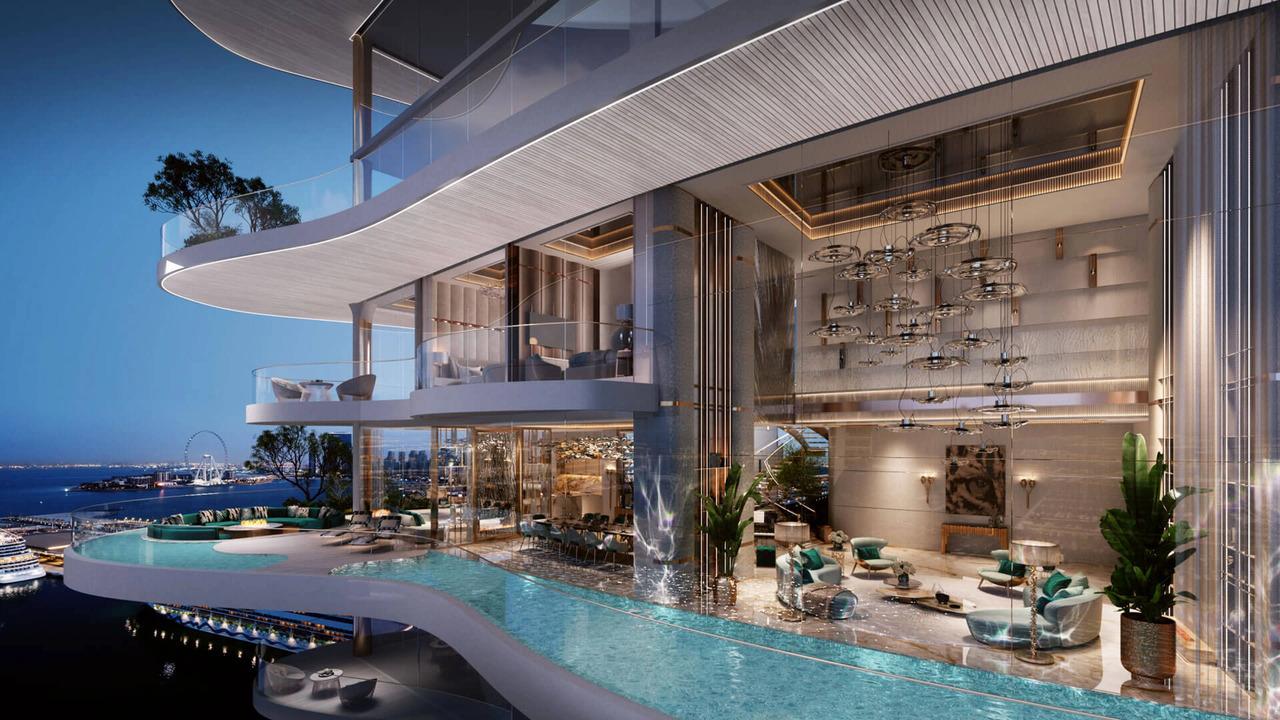 Квартира с 1 спальней в Dubai Harbour, ОАЭ № 97635