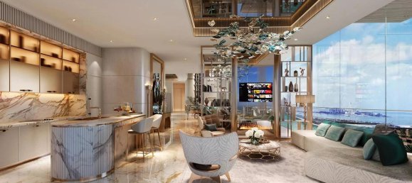 Квартира с 1 спальней в Dubai Harbour, ОАЭ № 97635 3