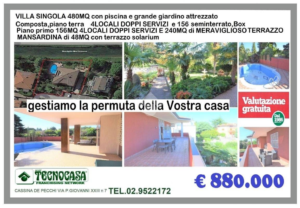 Villa de 7 dormitorios en Cassina de' Pecchi, Italy No. 326539