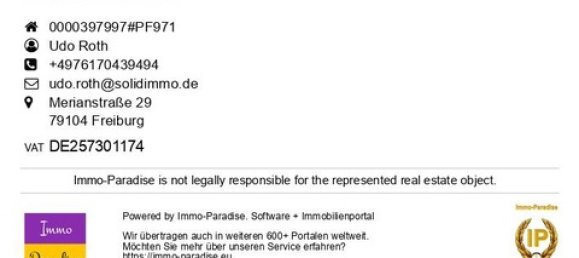 Квартира с 1 спальней в Фрайбург им Брайсгау, Германия № 43243 10