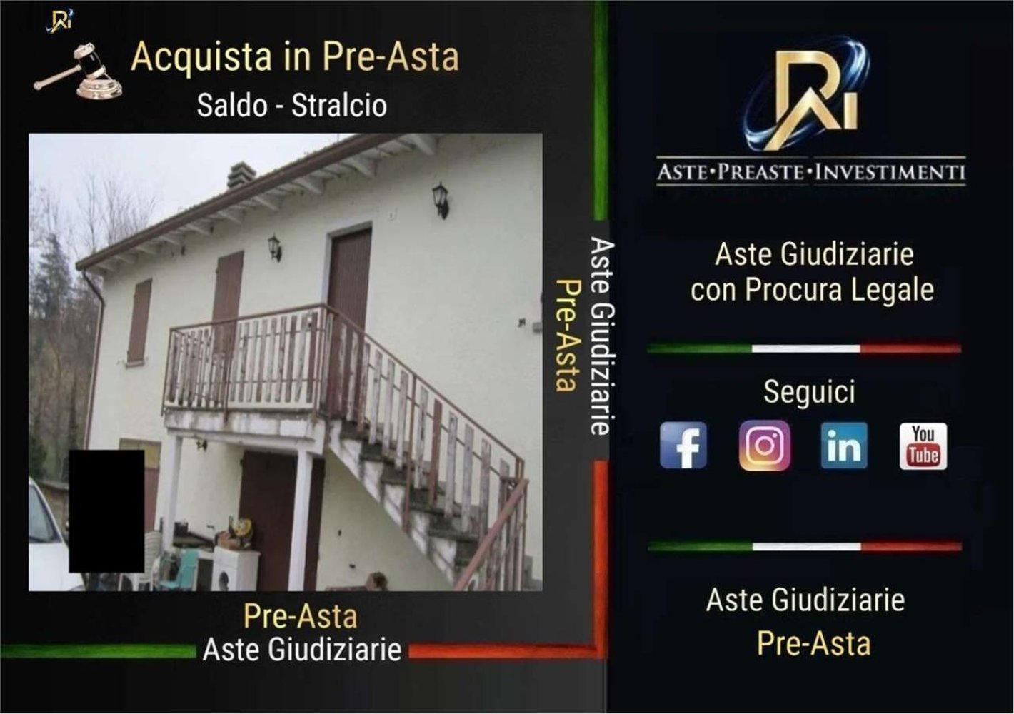 3 rooms Apartment in Meldola, Italy No. 15951