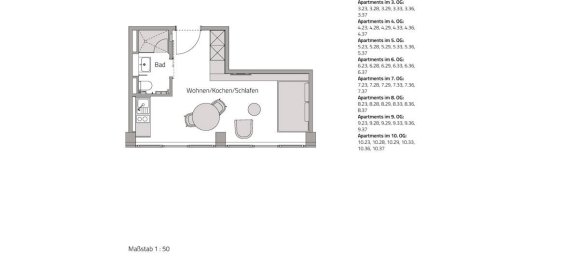 Studio à Frankfurt am Main, Germany No. 295908 10