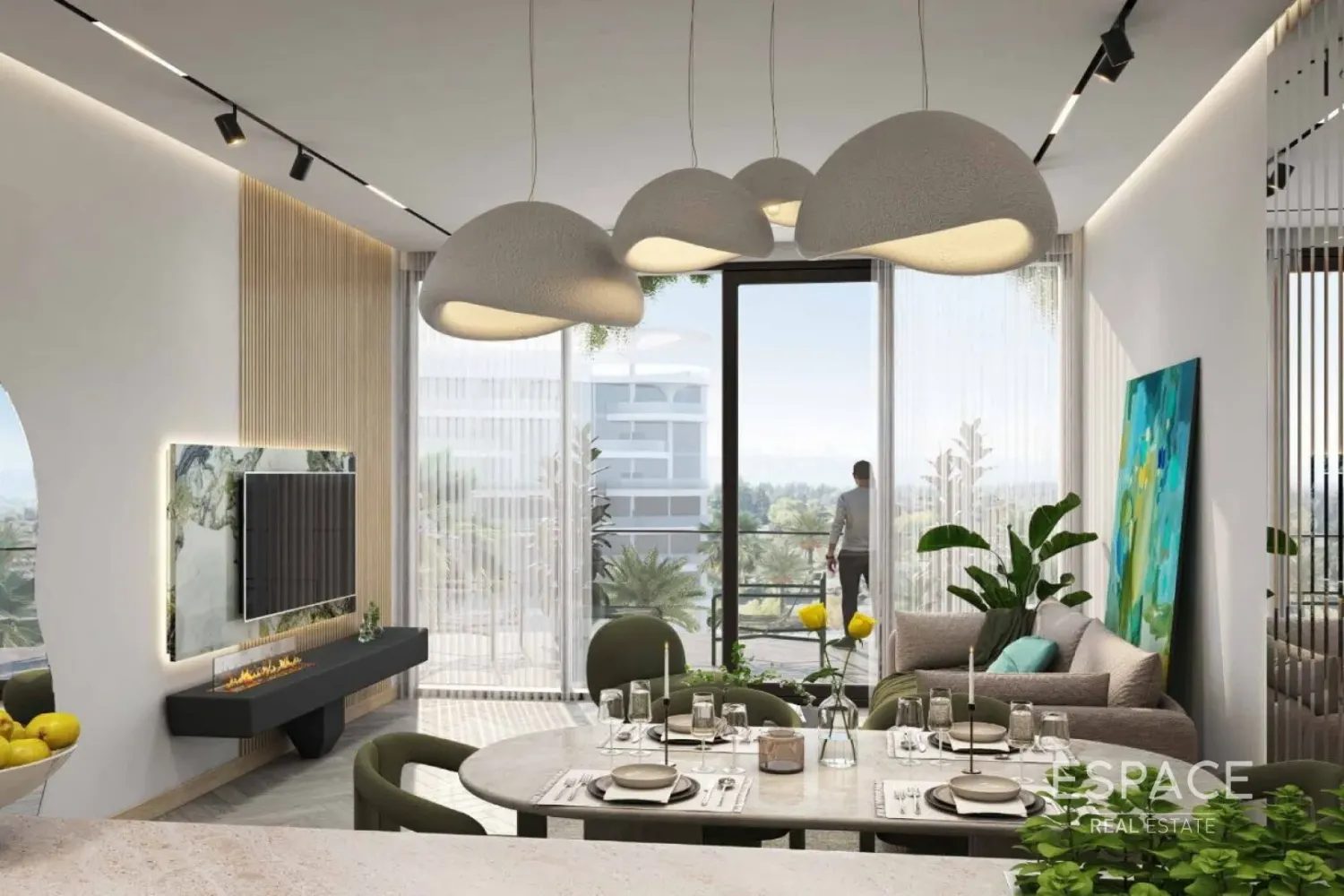 Apartamento T1 em Damac Lagoons, UAE N.º 105855