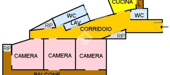 3غرفة شقة في Catania, Italy رقم 49514 19