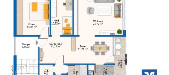 6 rooms Townhouse in Stade, Germany No. 326922 14