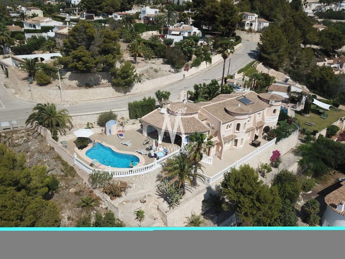 4 غرف نوم فيلا في Calpe, Spain رقم 152235