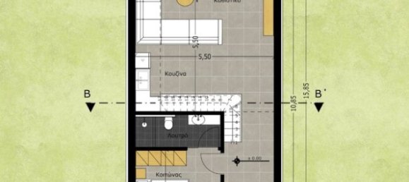 2 غرف نوم ميزونيت في Kavala, Greece رقم 94507 23
