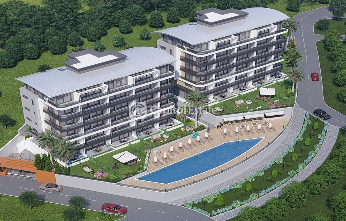 Apartamento de 2+1 en Antalya, Turkey No. 6407