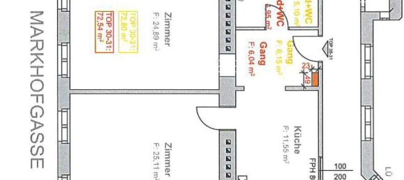 2 rooms Apartment in Vienna, Austria No. 32564 5