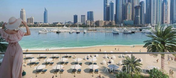 Квартира с 2 спальнями в PALACE BEACH RESIDENCES, Dubai Harbour, ОАЭ № 59840 7