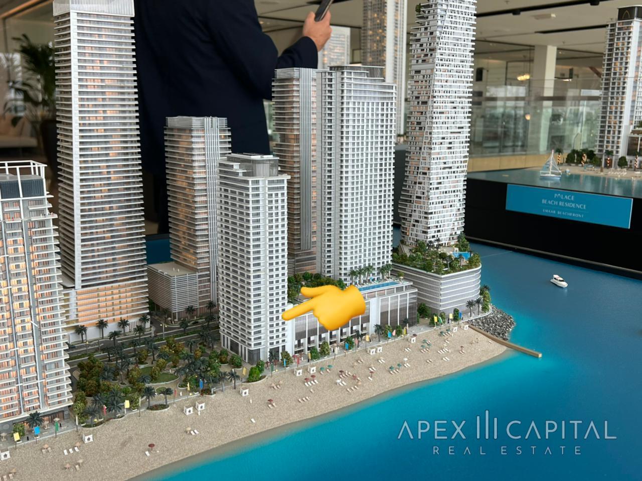 Квартира с 2 спальнями в PALACE BEACH RESIDENCES, Dubai Harbour, ОАЭ № 59840