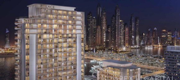 Квартира с 2 спальнями в PALACE BEACH RESIDENCES, Dubai Harbour, ОАЭ № 59840 2