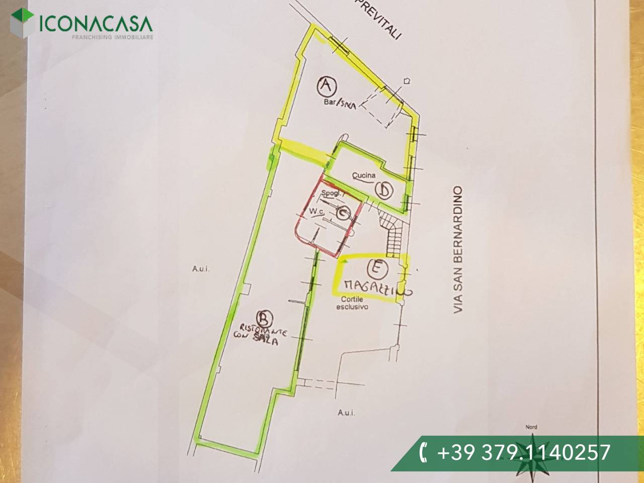 2 rooms Commercial property in Bergamo, Italy No. 31041