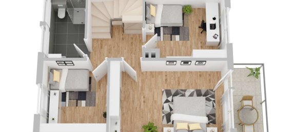 3 غرف نوم تاون هاوس في Peine, Germany رقم 151875 22