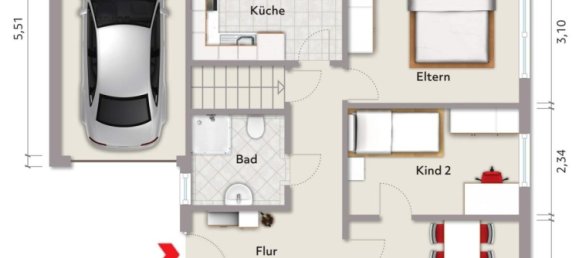 3 غرف نوم تاون هاوس في Ammerland, Germany رقم 142561 21