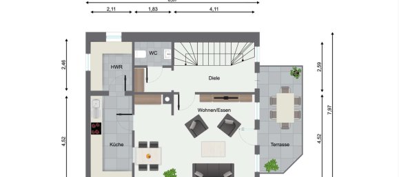 Moradia em banda de 10 divisões em Neckar-Odenwald-Kreis, Germany N.º 356518 48
