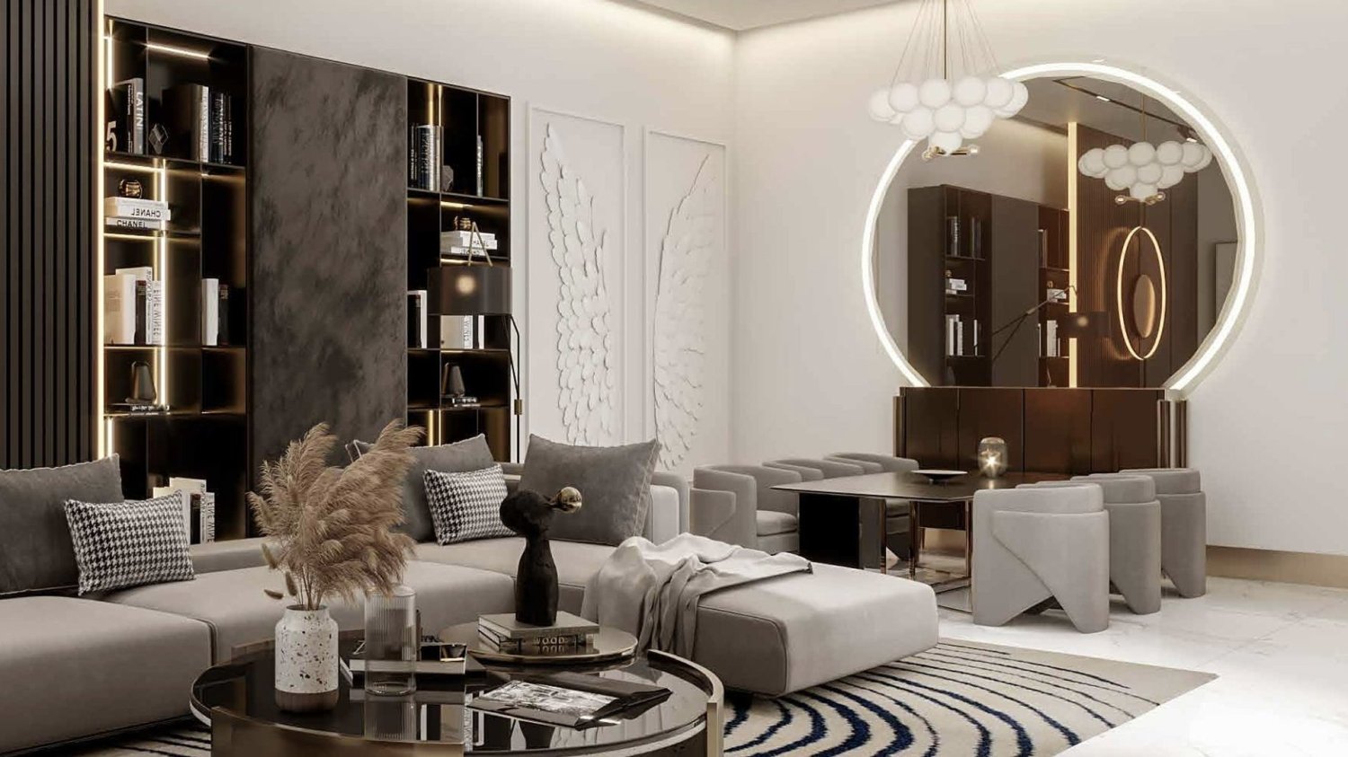 1 غرف نوم شقة في ELITZ, دائرة قرية جميرا, UAE رقم 63589