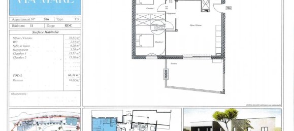 3 rooms Apartment in Ghisonaccia, France No. 54198 4