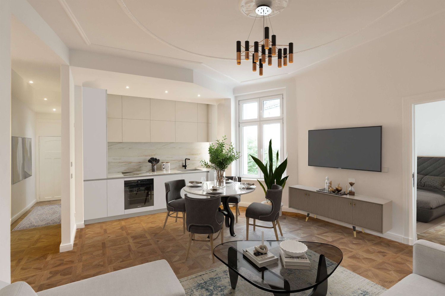 1 غرف نوم شقة في Friedenau, Germany رقم 29029