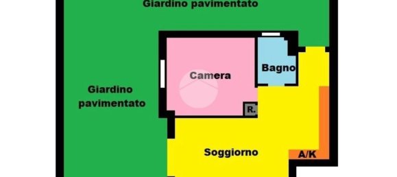 2 rooms Apartment in Rome, Italy No. 220596 53