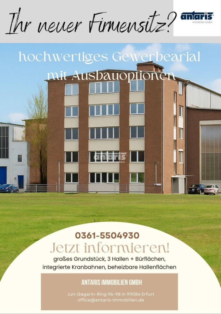 11361m² Warehouse in Erfurt, Germany No. 321239