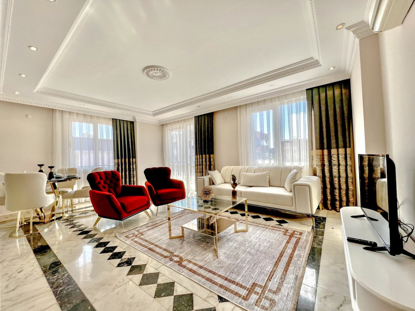 Apartment 4+1 in Alanya, Turkey No. 17981