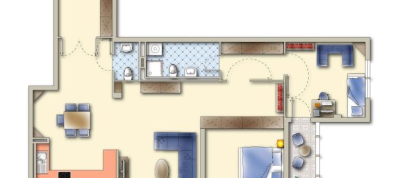 Apartamento de 1 dormitorio en Westend, Germany No. 219573 10