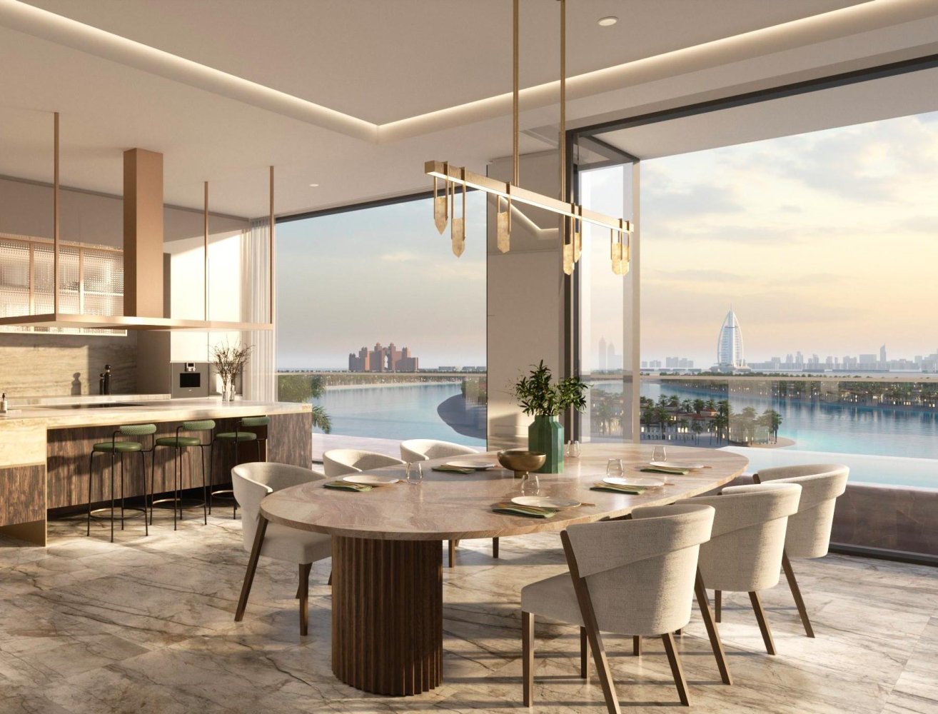 Villa T3 em Palm Jumeirah, UAE N.º 4662