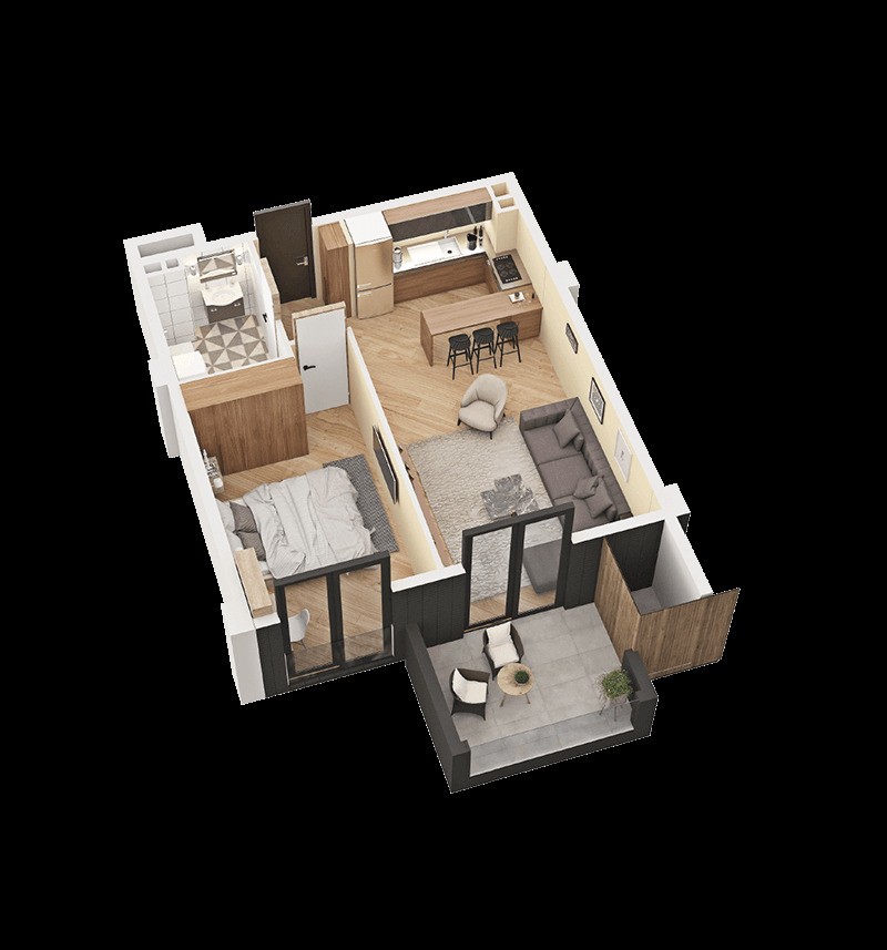 Studio in Tbilisi, Georgia No. 1362