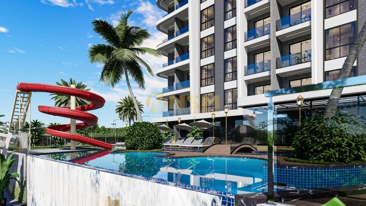 Appartement 1+1 à Alanya, Turkey No. 9453