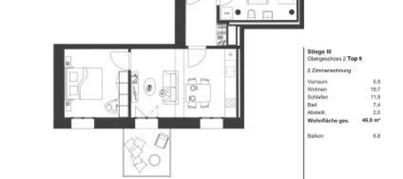 2 rooms Apartment in Vienna, Austria No. 175206 13