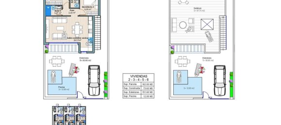 2 Schlafzimmer Villa in Torre-Pacheco, Spain, Nr. 287611 10