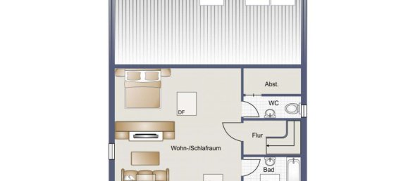 Duplex de 4 divisões em Esslingen, Germany N.º 35287 2