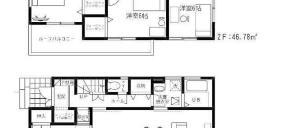 Дом с 4 спальнями в Чиба, Япония № 6185 2