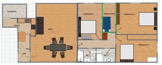 4 Schlafzimmer Wohnung in Lugo, Spain, Nr. 196173