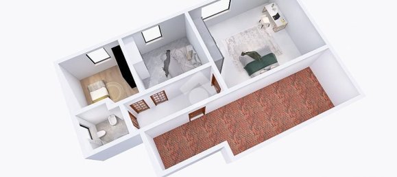 Дом с 4 спальнями в Аньозине, Италия № 364894 39