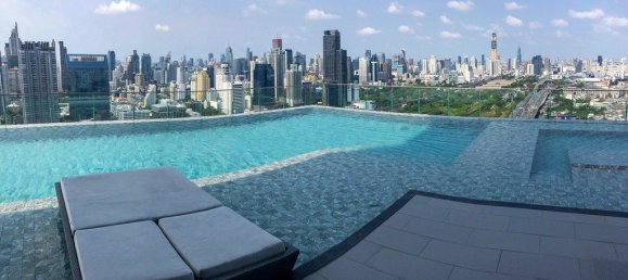 Кондоминиум  с 1 спальней в Бангкок, Таиланд № 6564 11