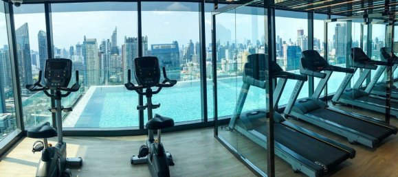 Кондоминиум  с 1 спальней в Бангкок, Таиланд № 6564 17