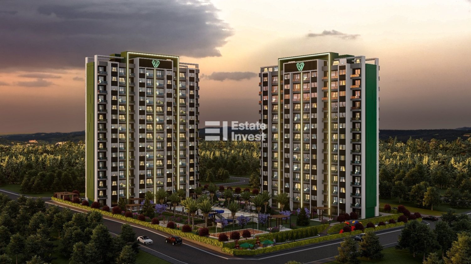 Apartamento 2+1 em Mersin, Turkey N.º 32157