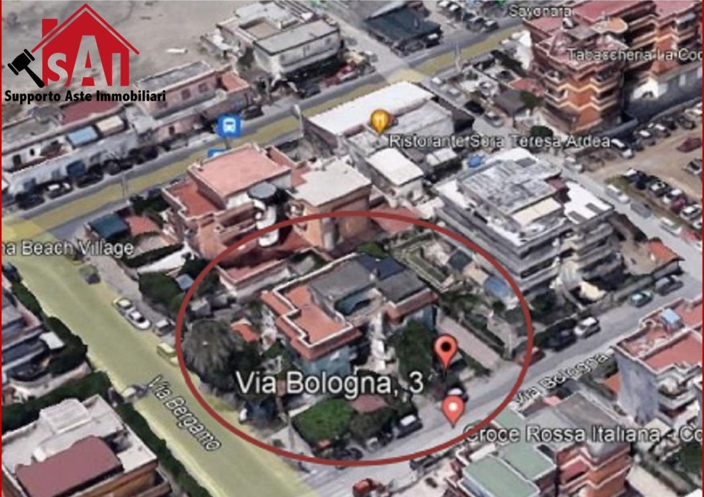 3 rooms Apartment in Ardea, Italy No. 189825