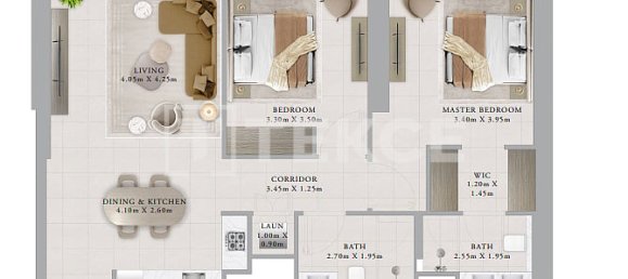 3 غرف نوم شقة في دبي, UAE رقم 43173 8