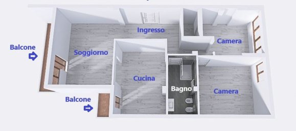 3 rooms Apartment in Latina, Italy No. 266028 31