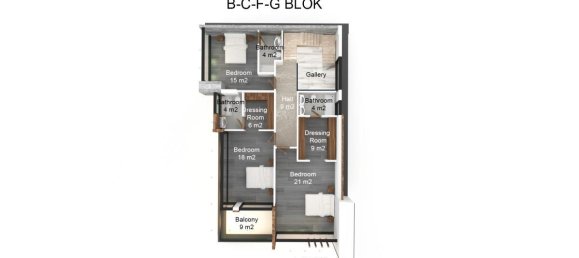 5 rooms Villa in Kargicak, Turkey No. 10096 4